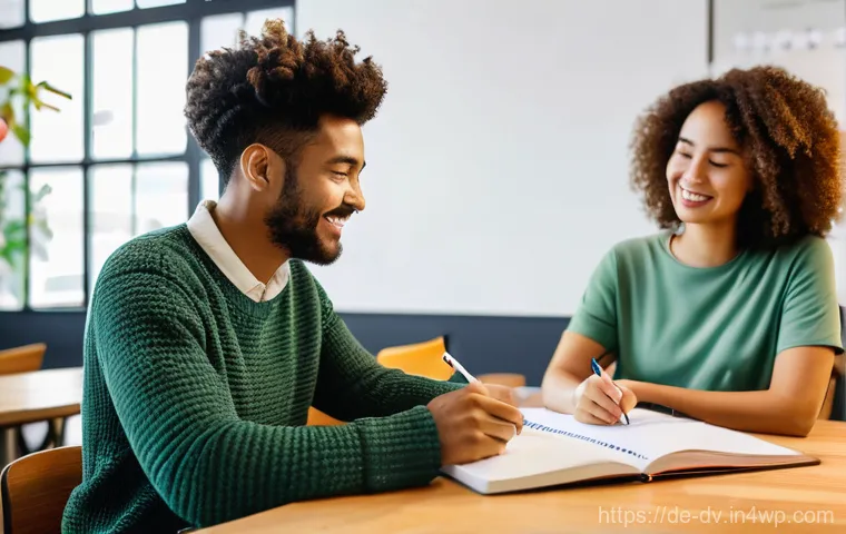 포지티브 심리학의 성격 이론과 적용 사례 - **Prompt:** A vibrant, sun-drenched co-working space filled with natural light and lush green plants...